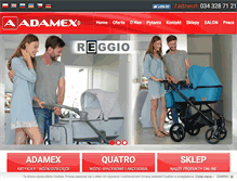 Tablet Screenshot of adamex.pl